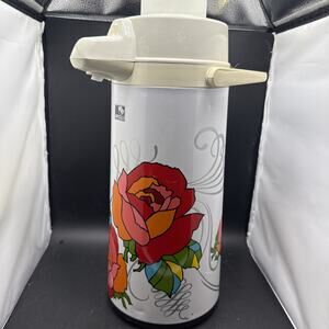Vintage Apollo 1.9L Airpot Floral Design